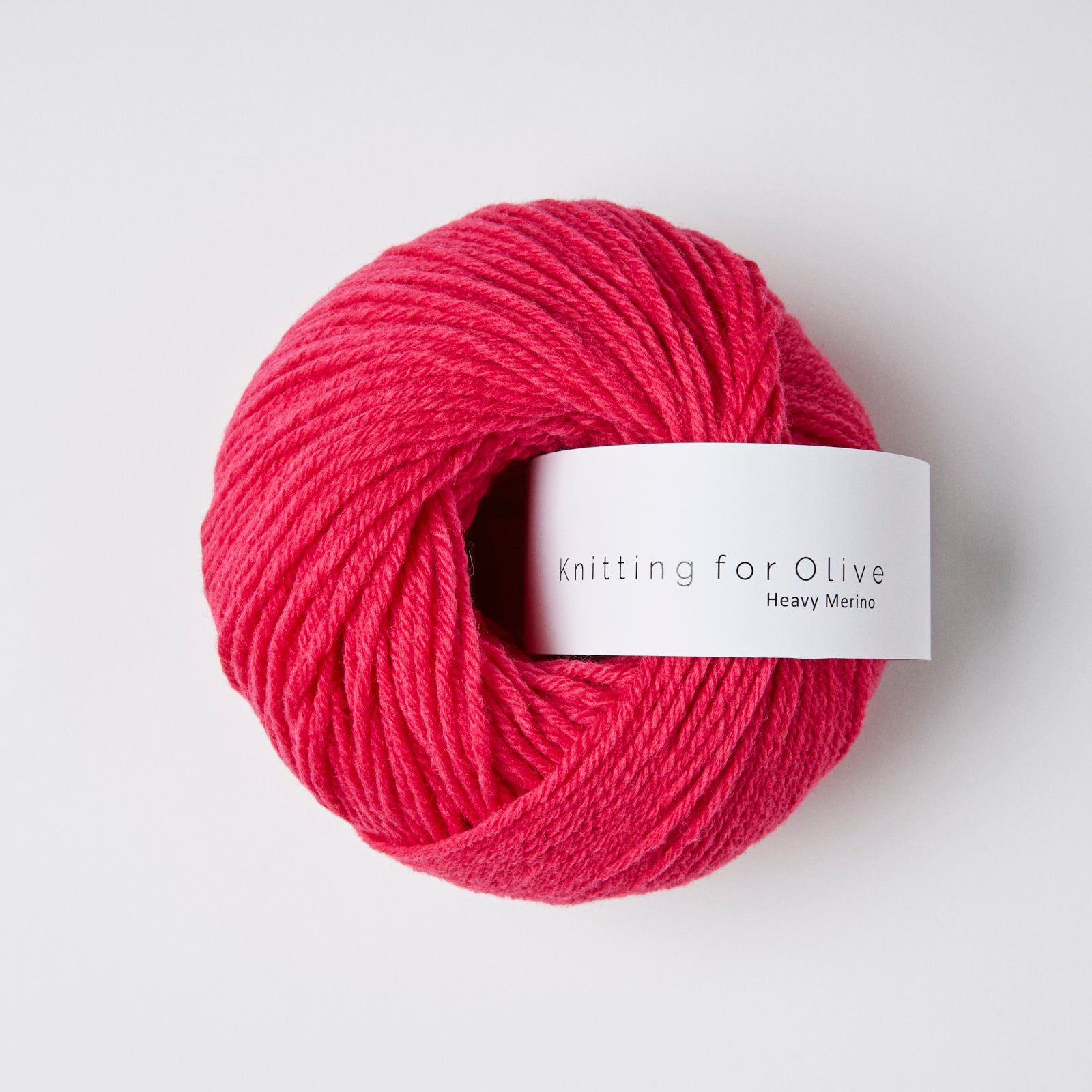 Soft Silk Mohair som harmonerer med Heavy Merino - Bellispink