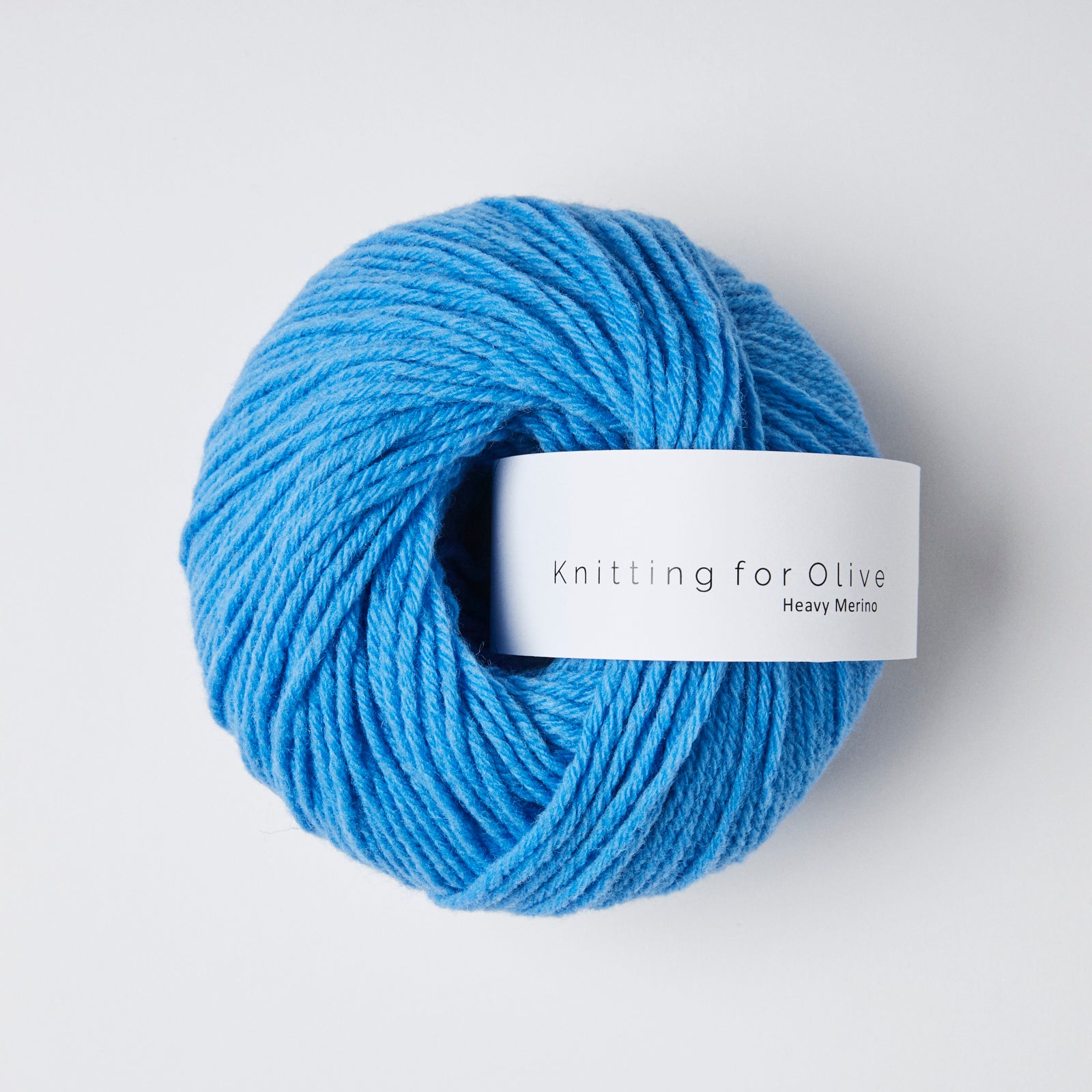 Soft Silk Mohair som harmonerer med Heavy Merino - Valmueblå