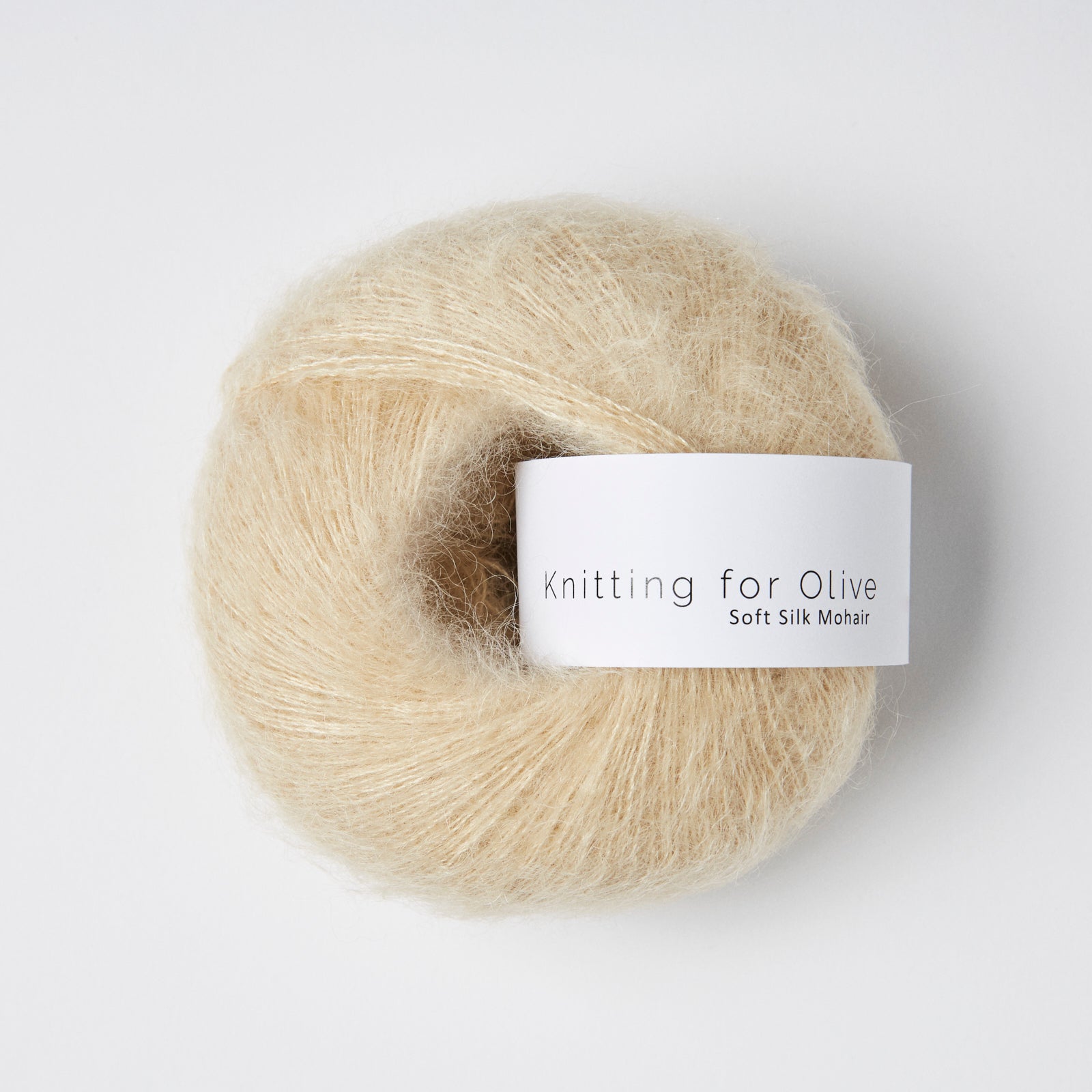 HEAVY Merino som harmonerer med Soft Silk Mohair - Hvede