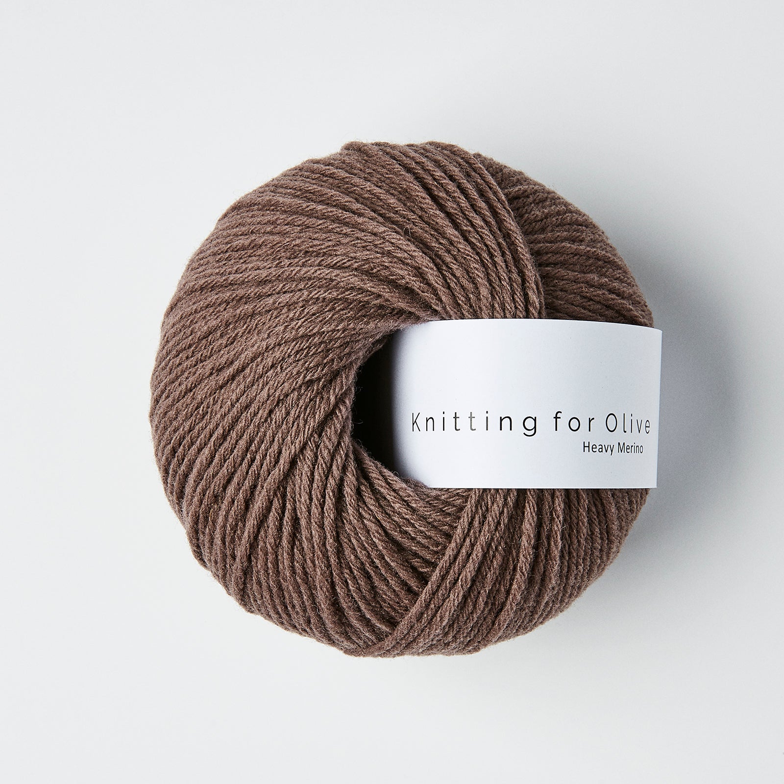 Merino som harmonerer med Heavy Merino - Blomme-ler
