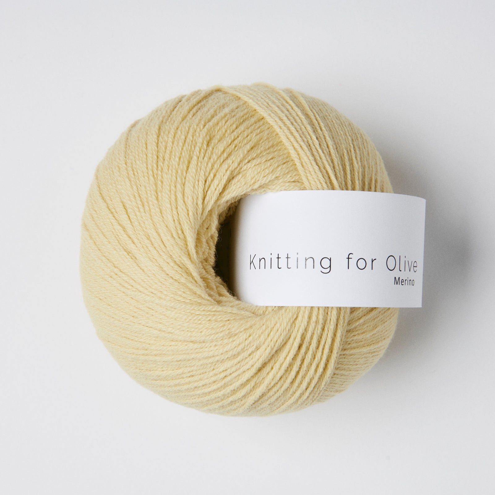 Soft Silk Mohair som harmonerer med Merino - Støvet Banan
