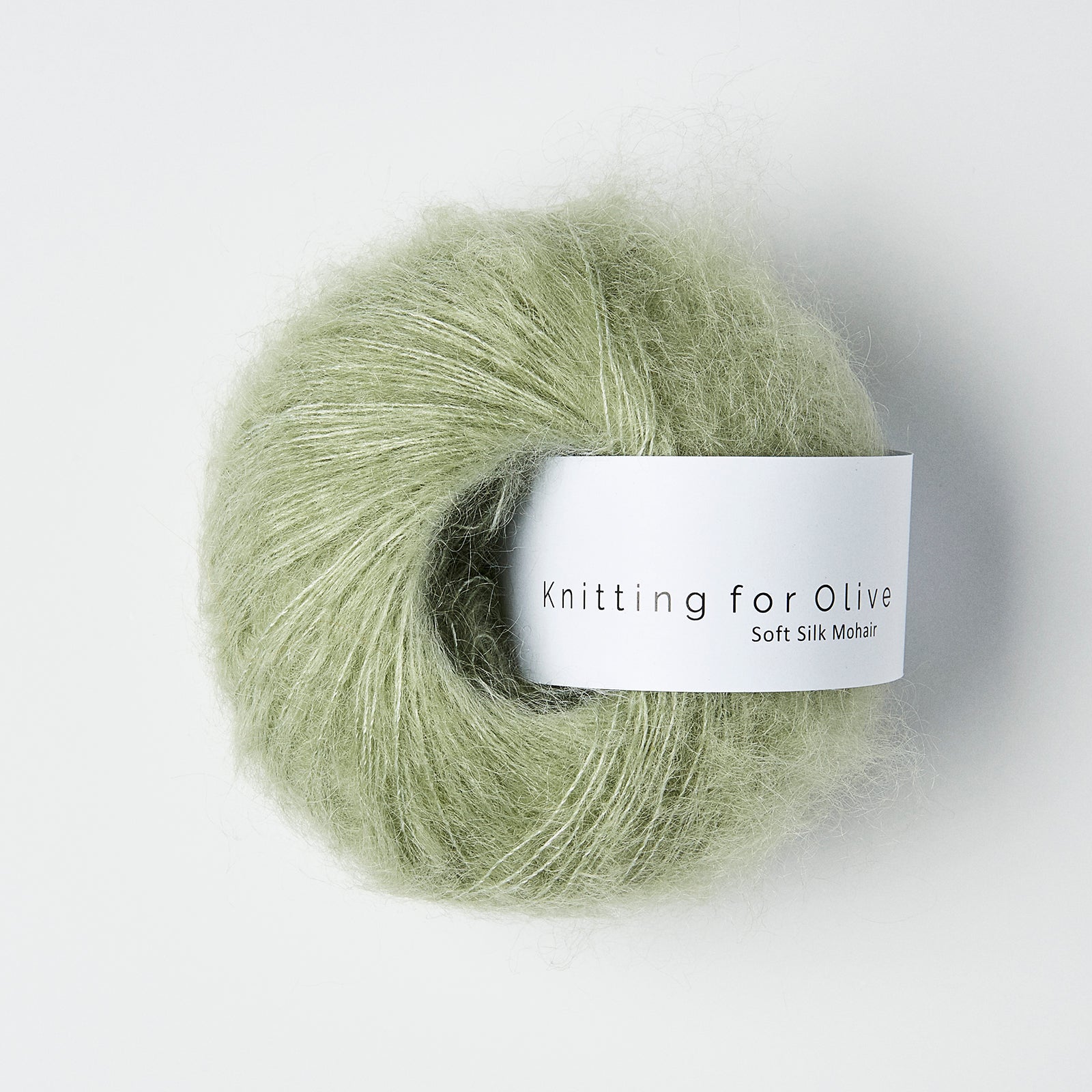 Merino som passer til Soft Silk Mohair - Støvet Artiskok