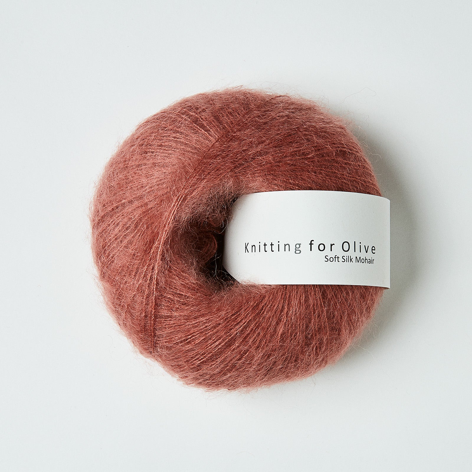Heavy Merino som harmonerer med Soft Silk Mohair - Blommerosa