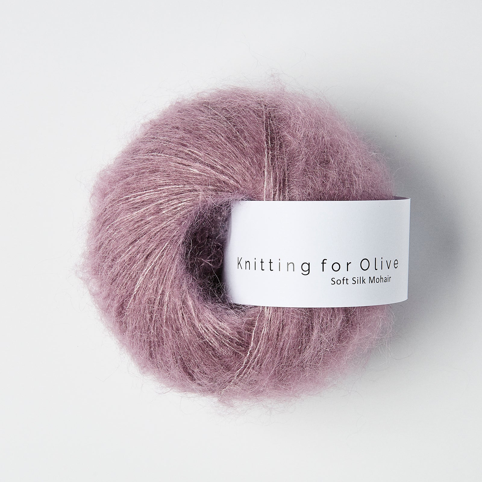 Heavy Merino som harmonerer med Soft Silk Mohair - Artiskoklilla