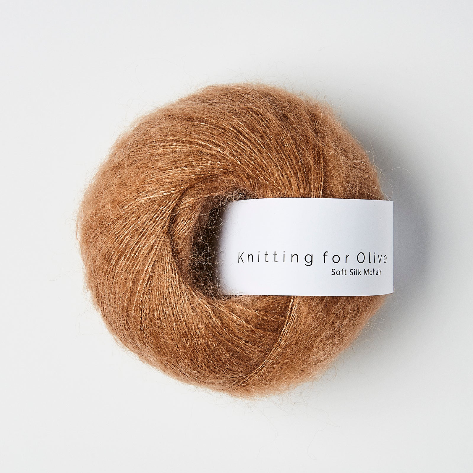 Heavy Merino som harmonerer med Soft Silk Mohair - Blød Nougat