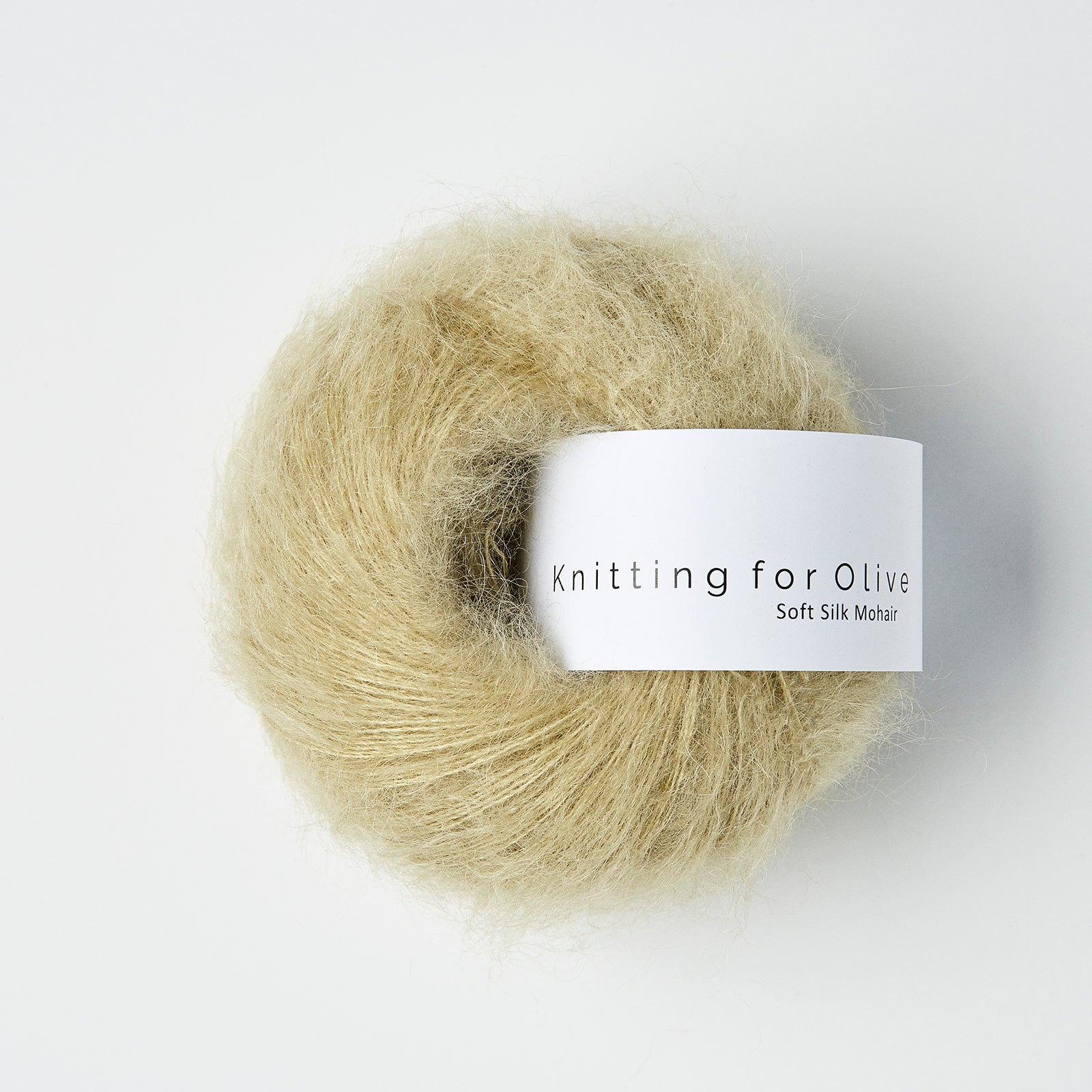 Heavy Merino som harmonerer med Soft Silk Mohair - Fennikelfrø