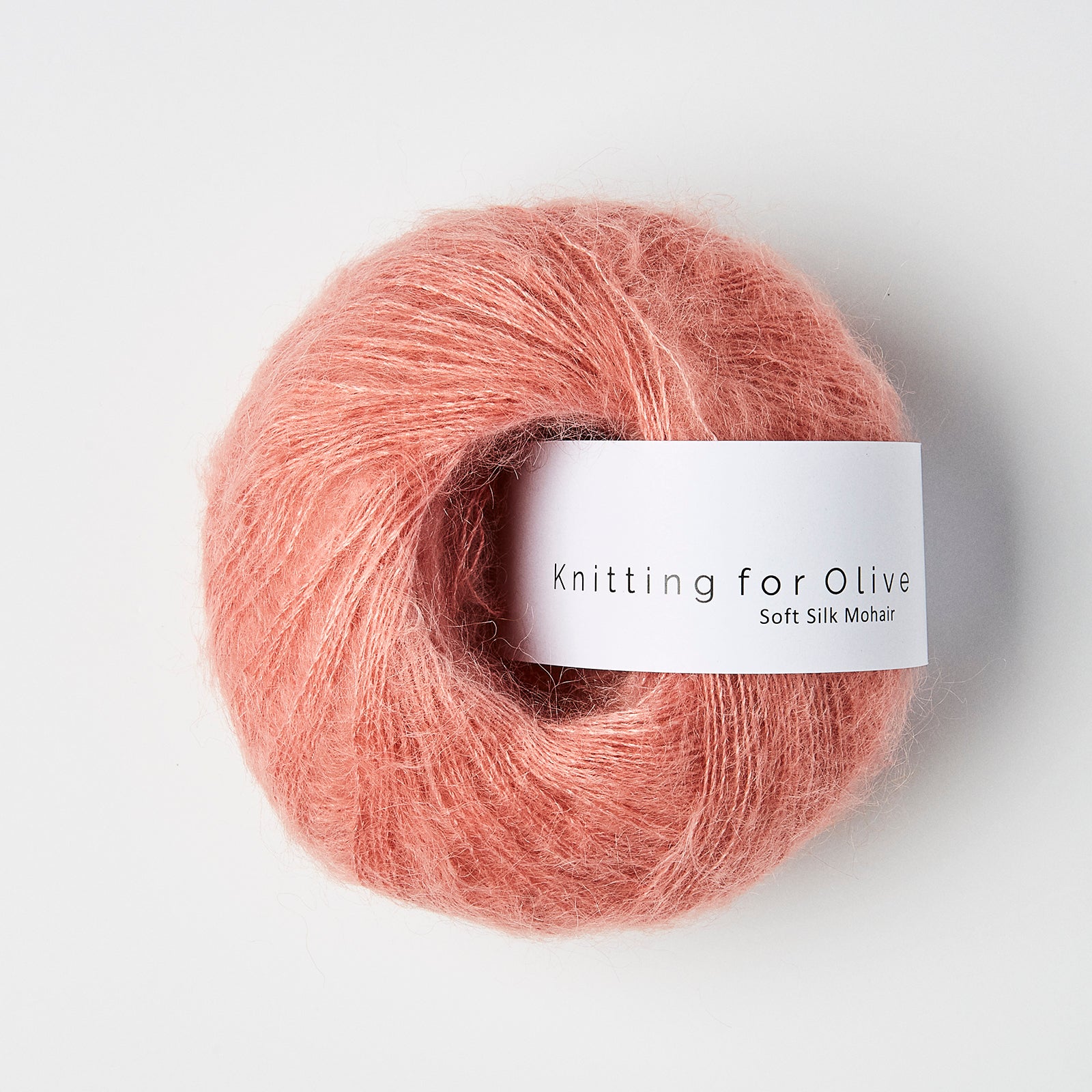 Heavy Merino som harmonerer med Soft Silk Mohair - Flamingo