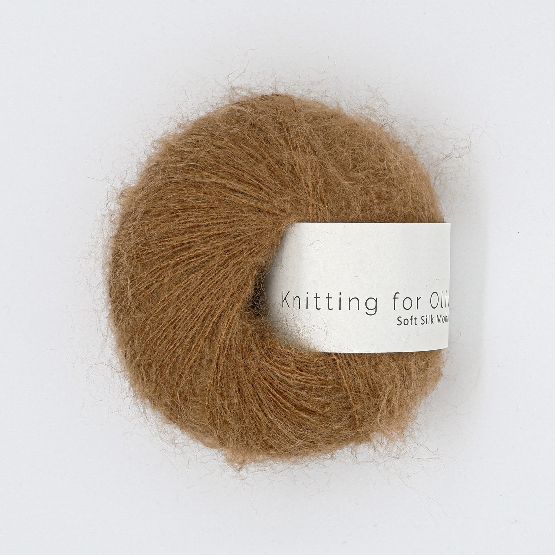Heavy Merino som harmonerer med Soft Silk Mohair - Kamel