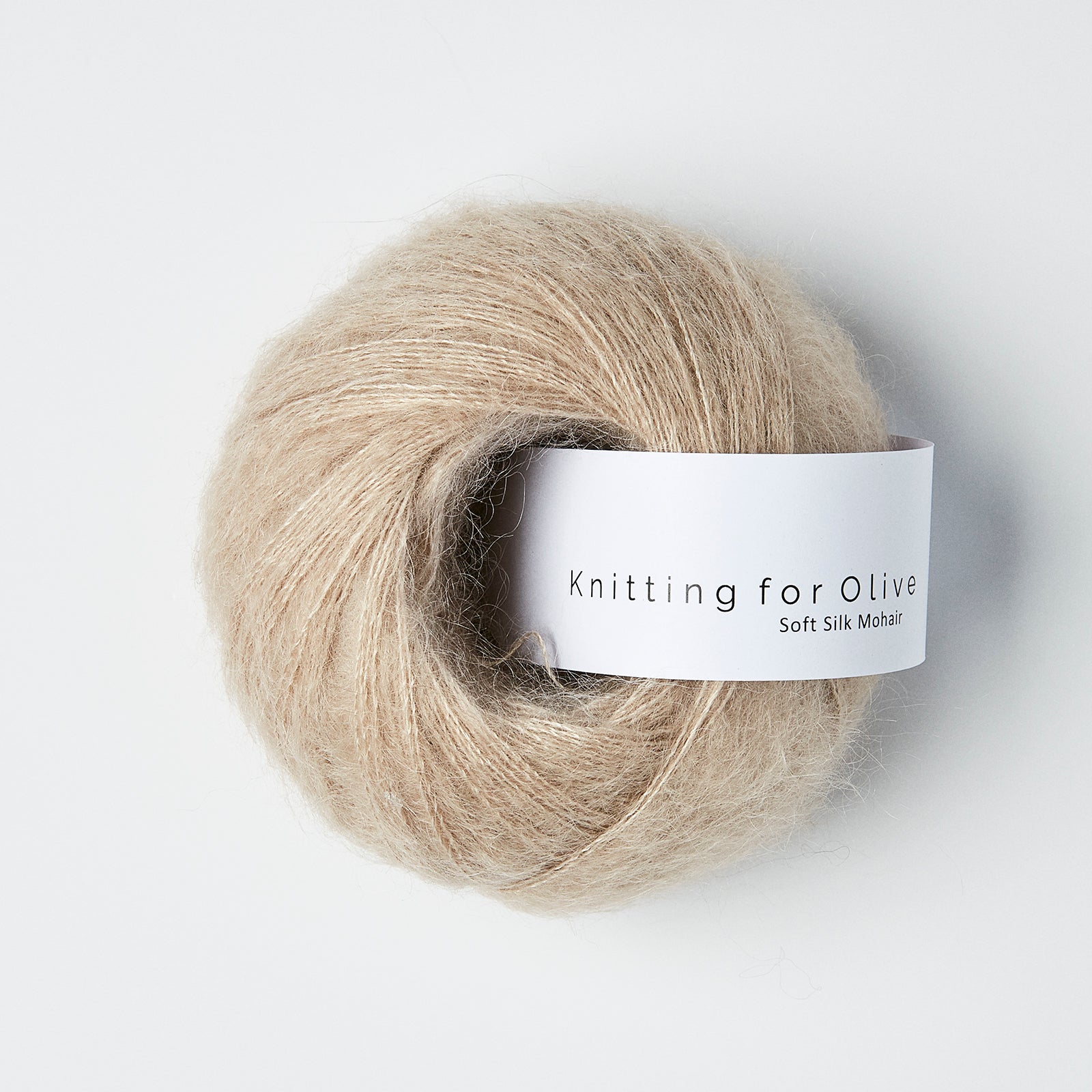 Heavy Merino som harmonerer med Soft Silk Mohair - Pudder