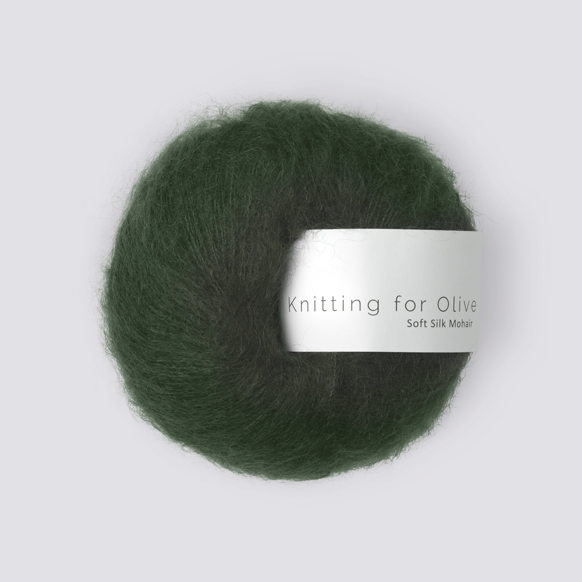 Merino som harmonerer med Soft Silk Mohair - Skifergrøn