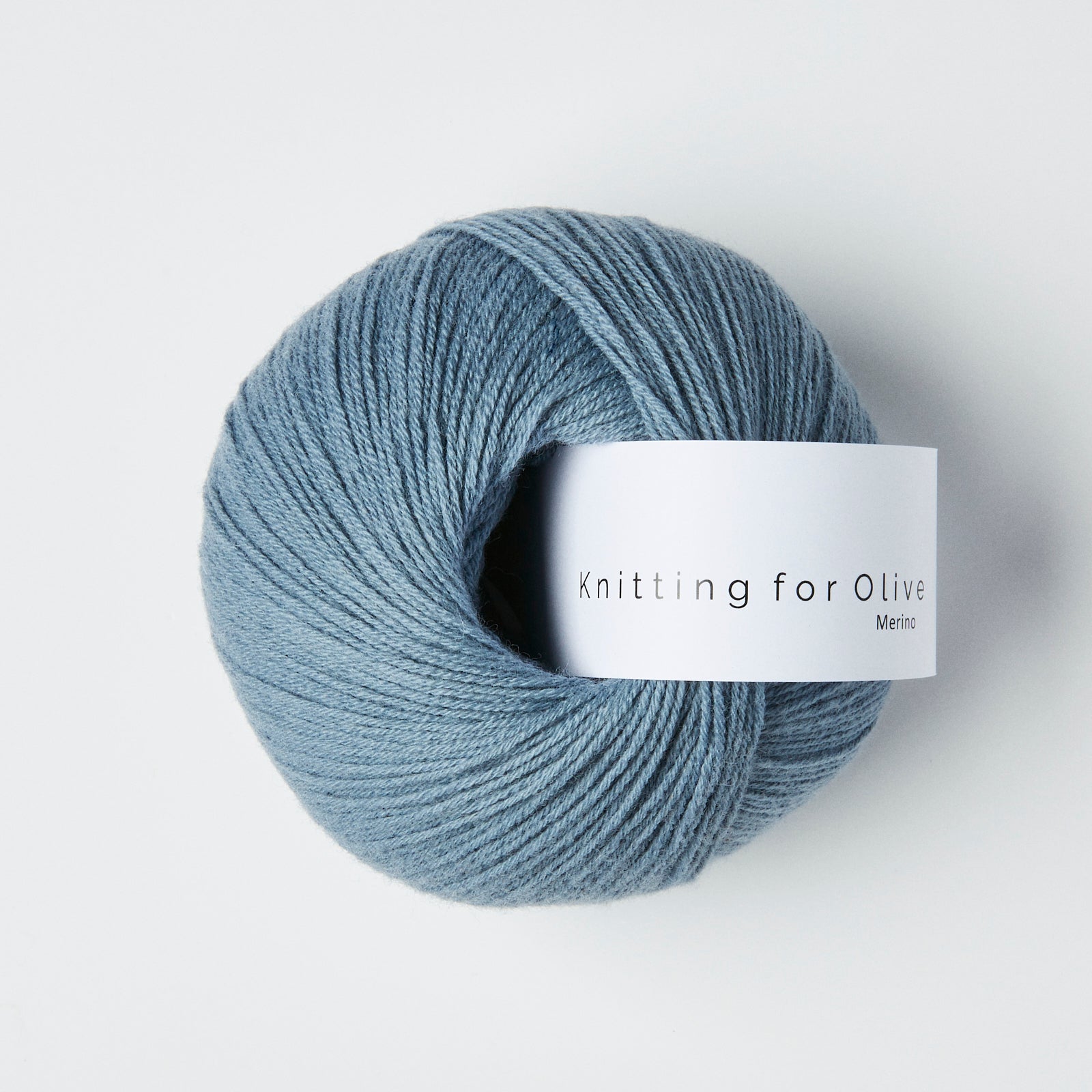 Soft Silk Mohair som harmonerer med Merino - Støvet Dueblå