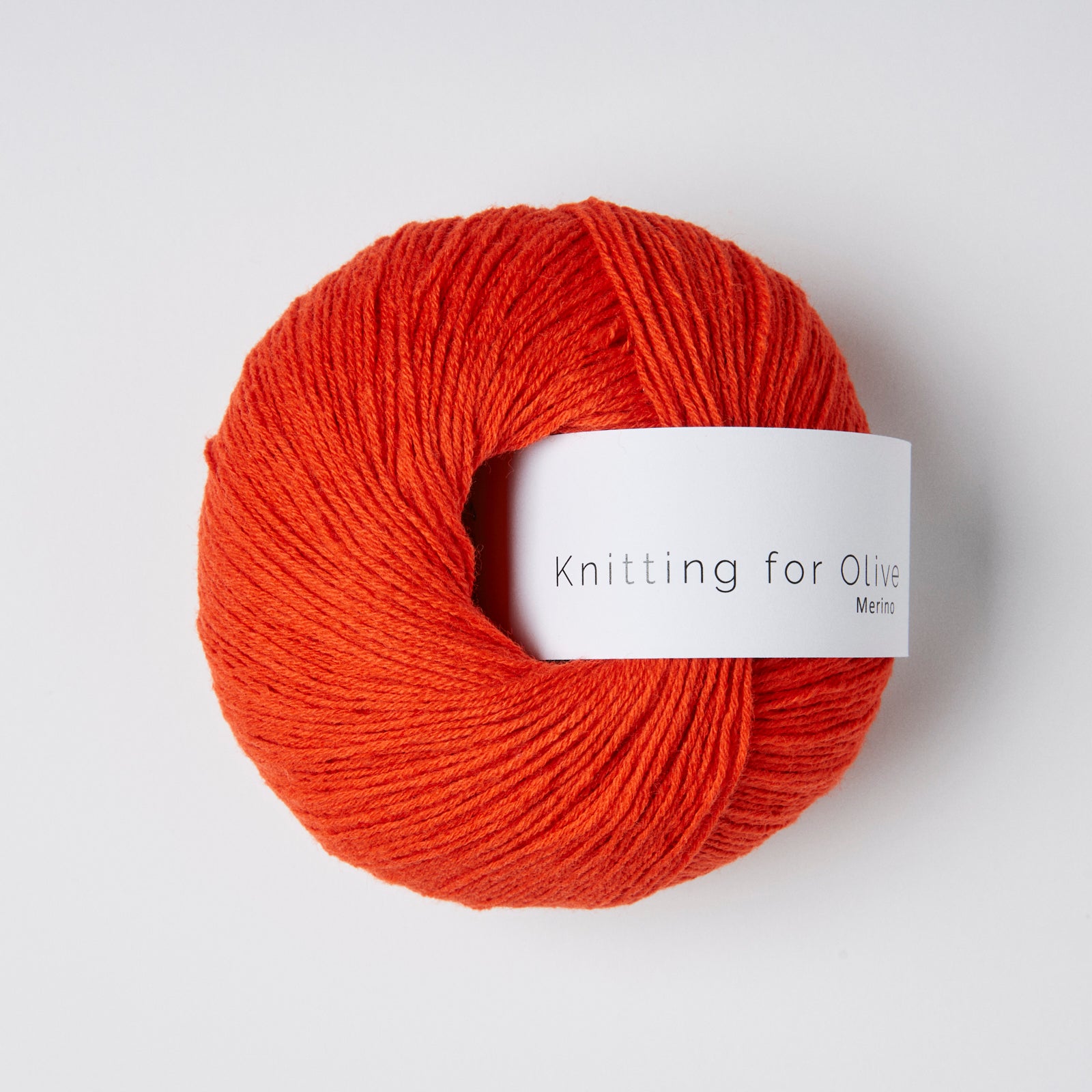 Soft Silk Mohair som harmonerer med Merino - Blodappelsin