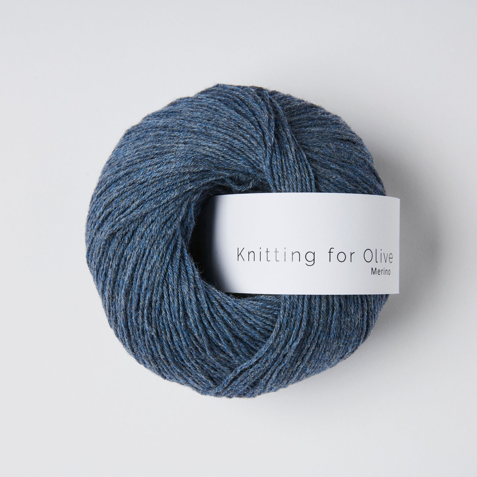 Soft Silk Mohair som harmonerer med Merino - Blå Jeans