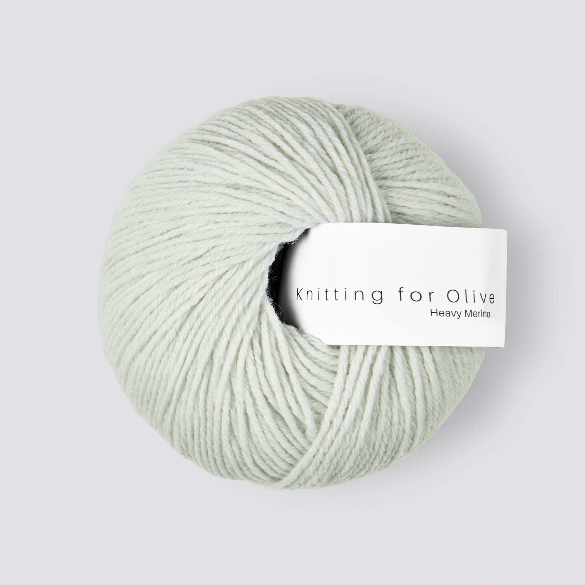Soft Silk Mohair som harmonerer med Heavy Merino - Kalksten