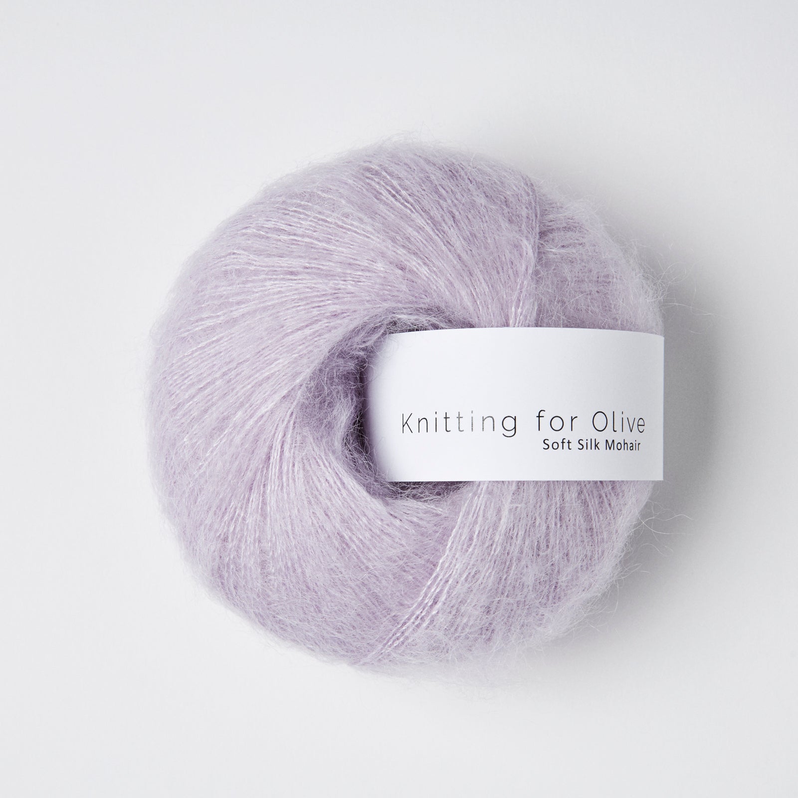 Heavy Merino som harmonerer med Soft Silk Mohair - Enhjørninglilla