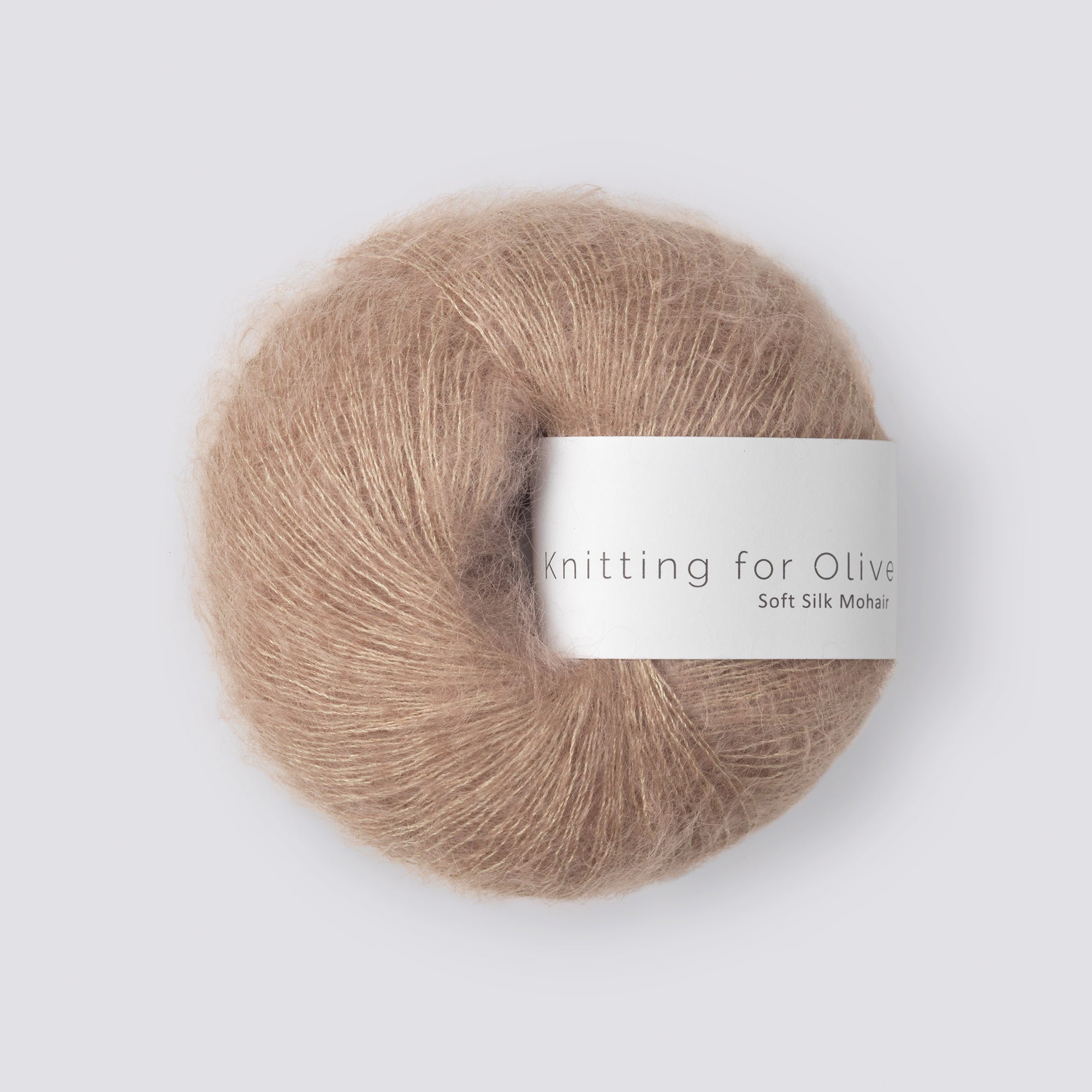Heavy Merino som harmonerer med Soft Silk Mohair - Gråspurv