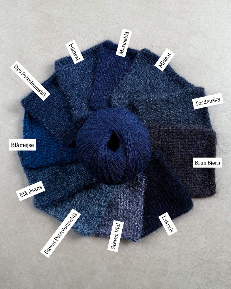 Knitting for Olive Merino - Marineblå