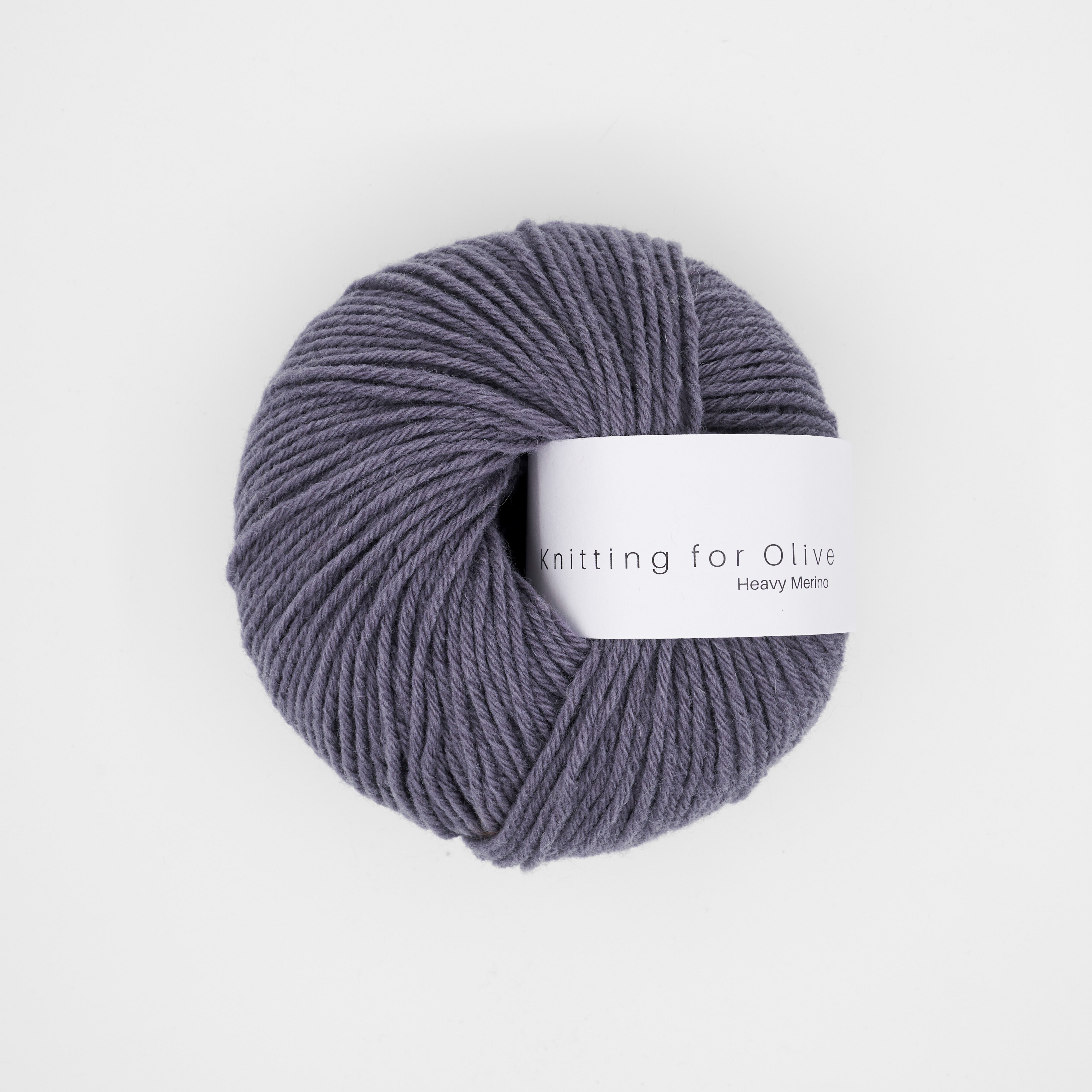 Knitting for Olive HEAVY Merino - Støvet viol