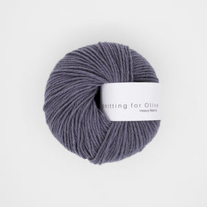 Knitting for Olive HEAVY Merino - Støvet viol