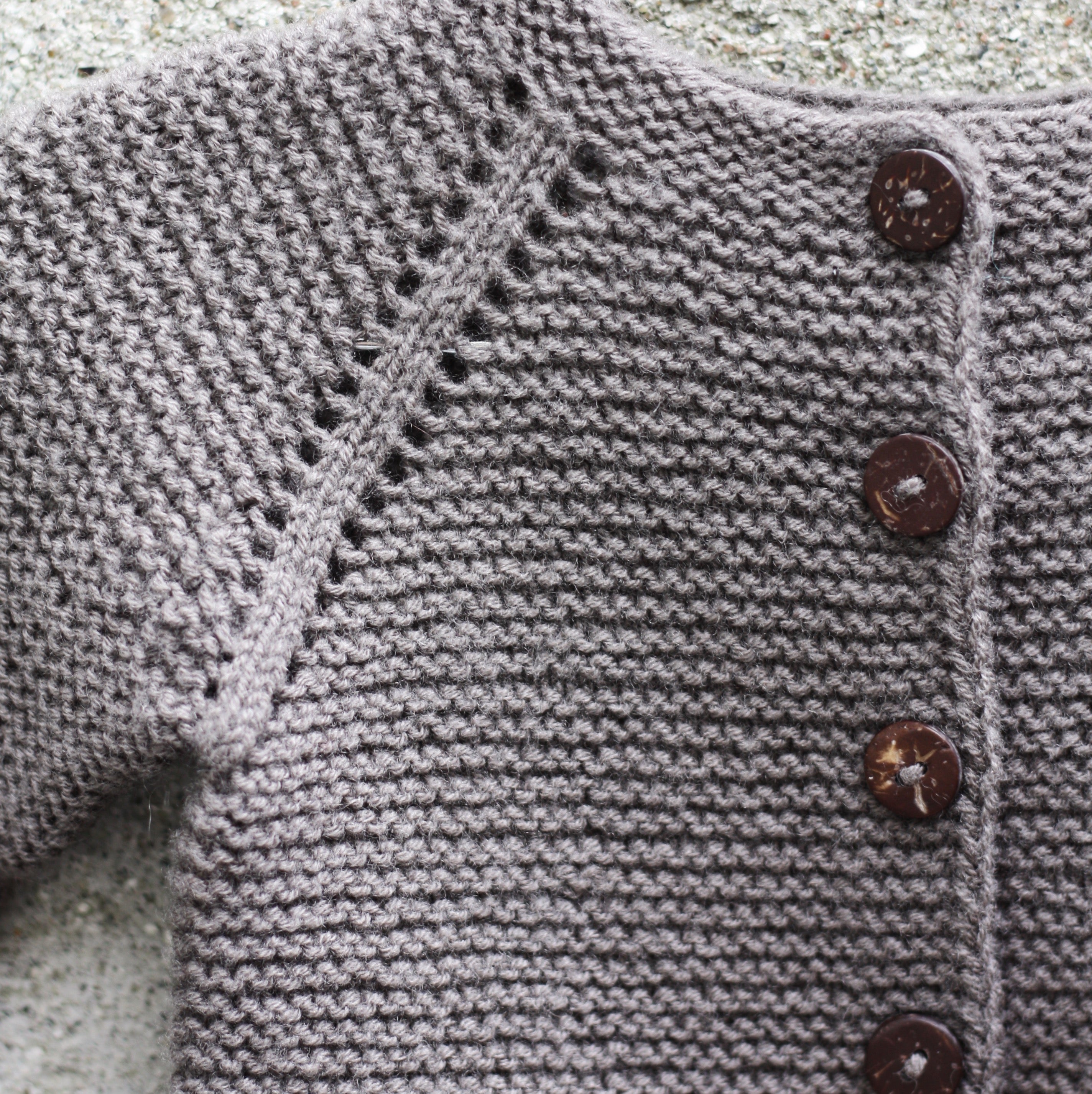 Retrillecardigan - baby - Dansk