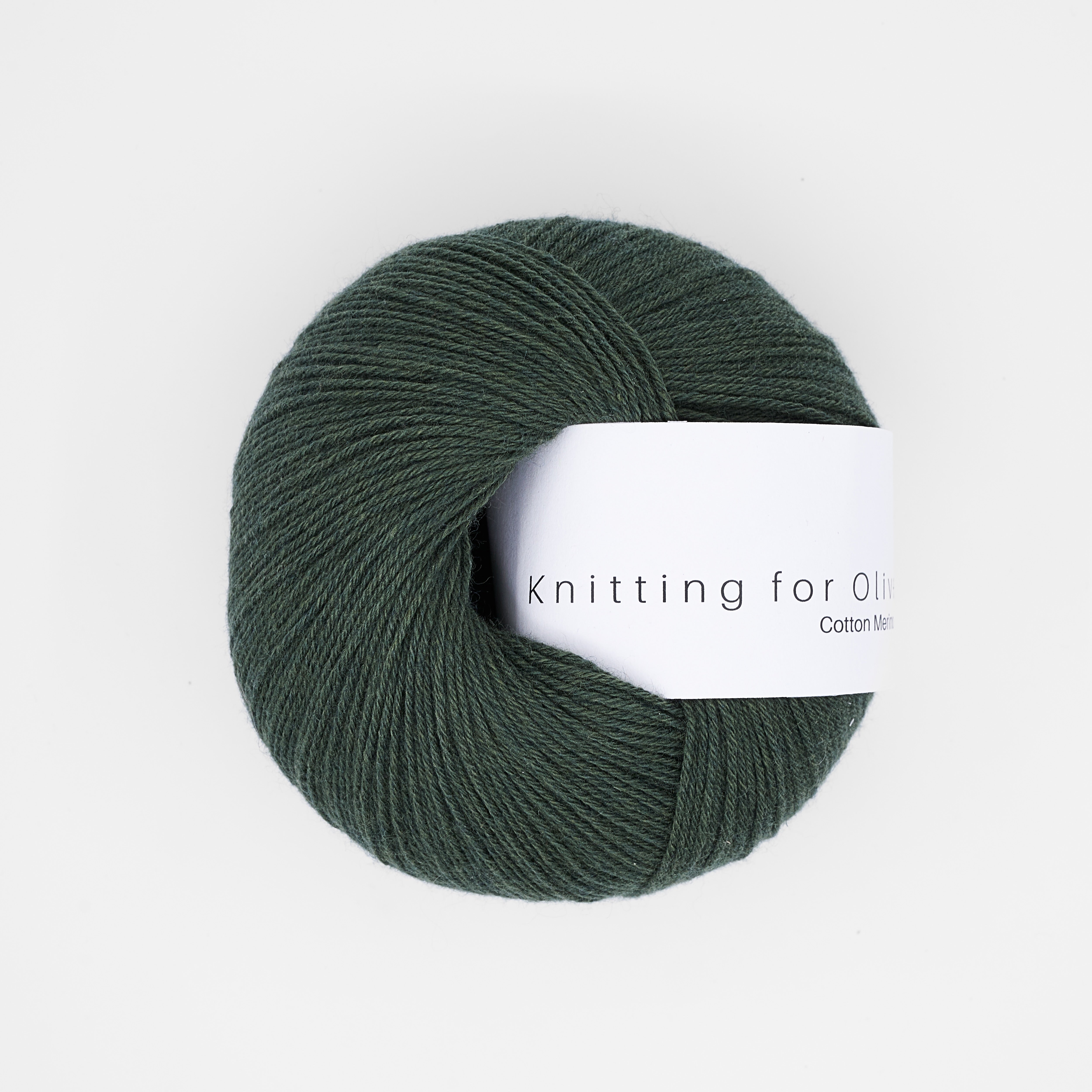 Knitting for Olive Cotton Merino - Flaskegrøn