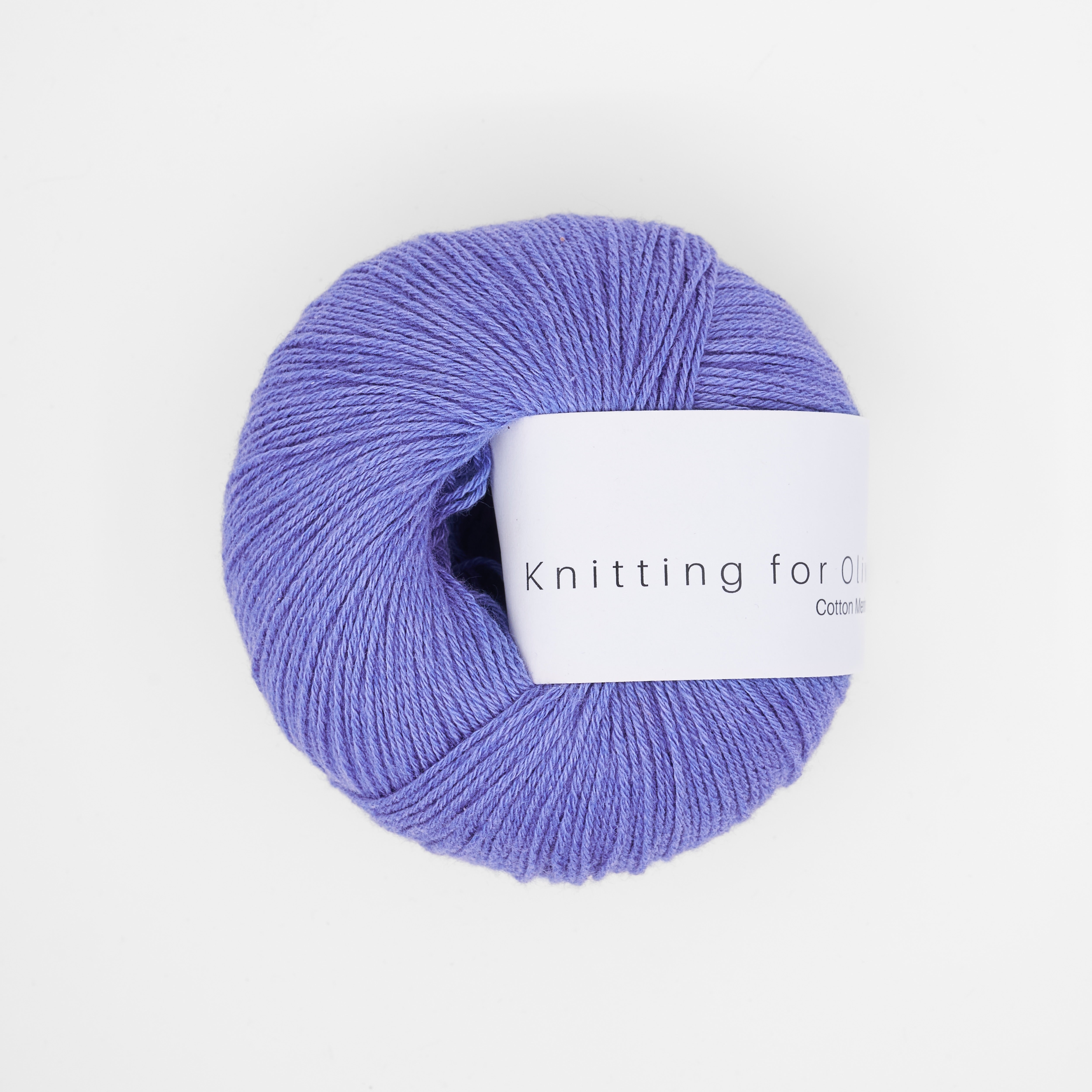 Knitting for Olive Cotton Merino - Lavendelblå