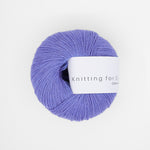 Knitting for Olive Cotton Merino - Lavendelblå