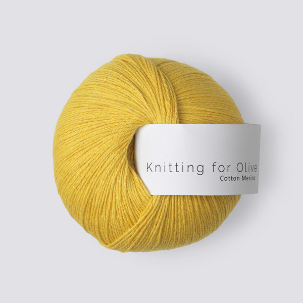 Knitting for Olive Cotton Merino - Smørblomst