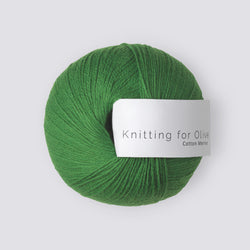 Knitting for Olive Cotton Merino - Kløvergrøn