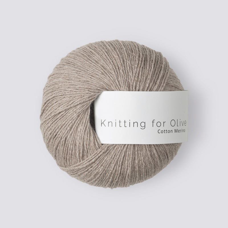 Knitting for Olive Cotton Merino - Havregryn