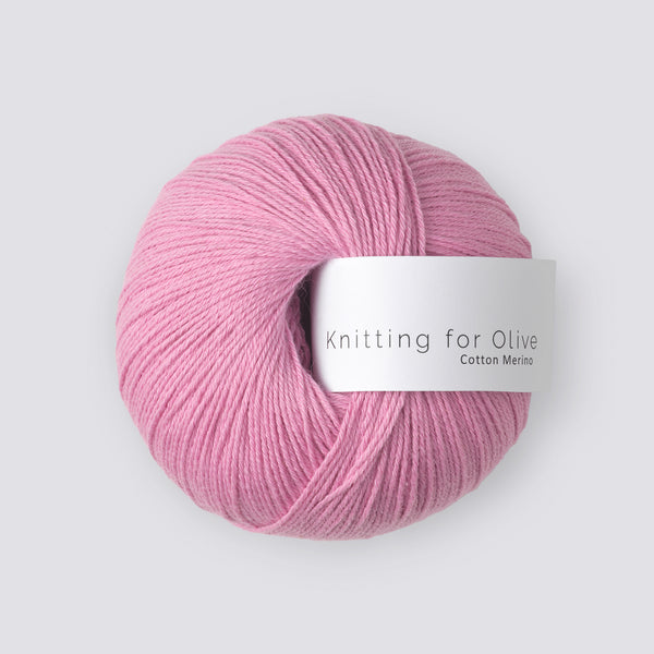 Knitting for Olive Cotton Merino - Høstanemone