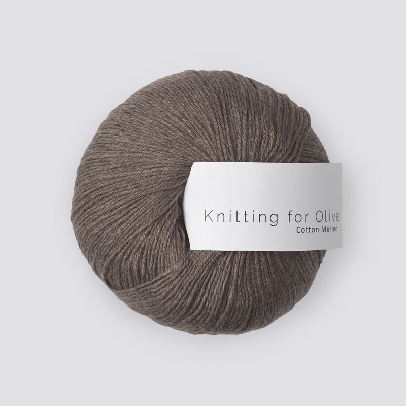 Knitting for Olive Cotton Merino - Muldvarp