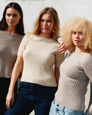 Rib Tee - Dansk
