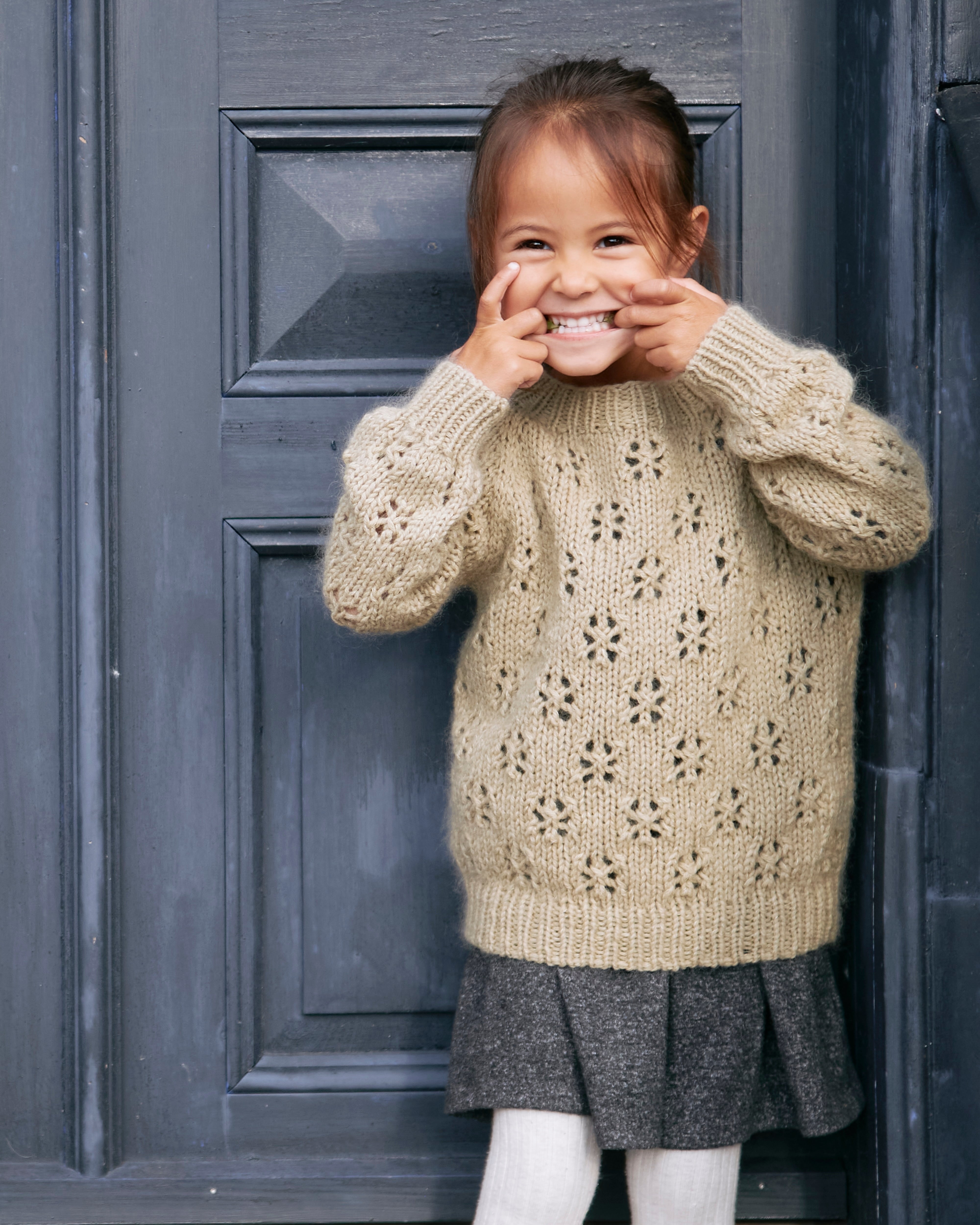 Pizza Sweater - Barn - Dansk