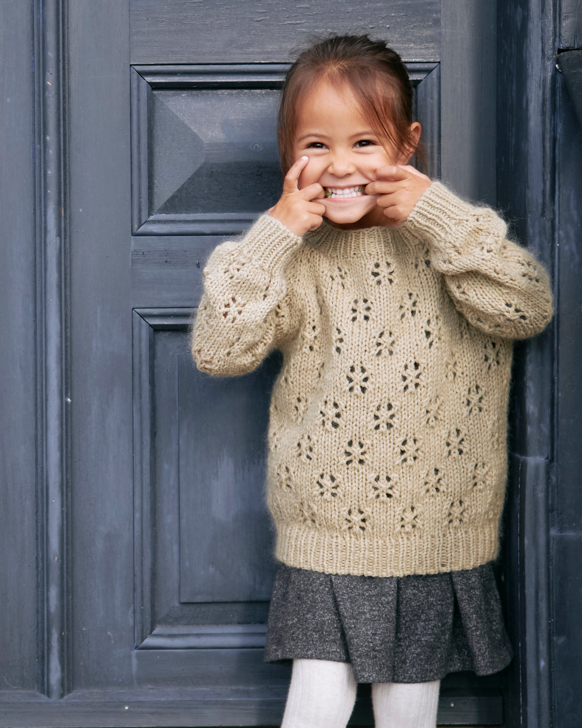 Pizza Sweater - Barn - Dansk