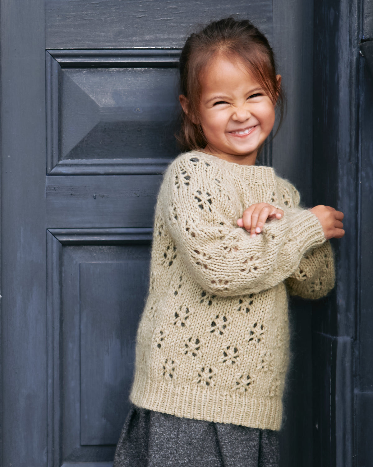 Pizza Sweater - Barn - Dansk