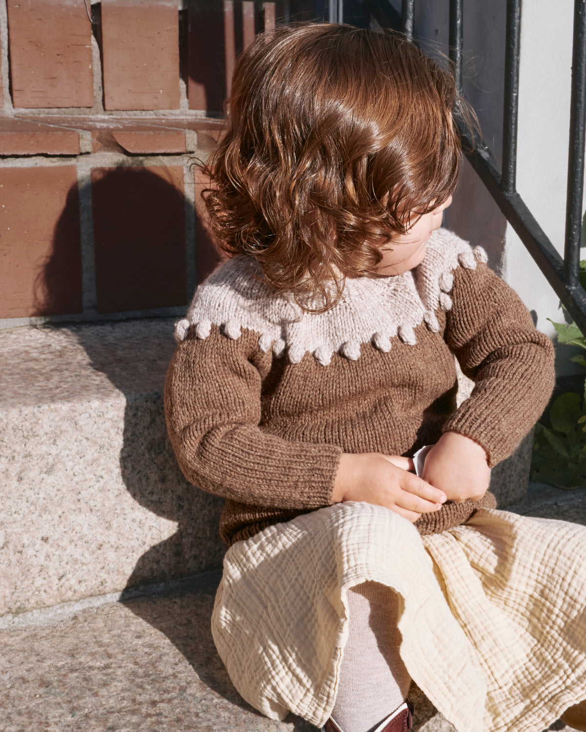 Perler På En Snor-Sweater - Dansk