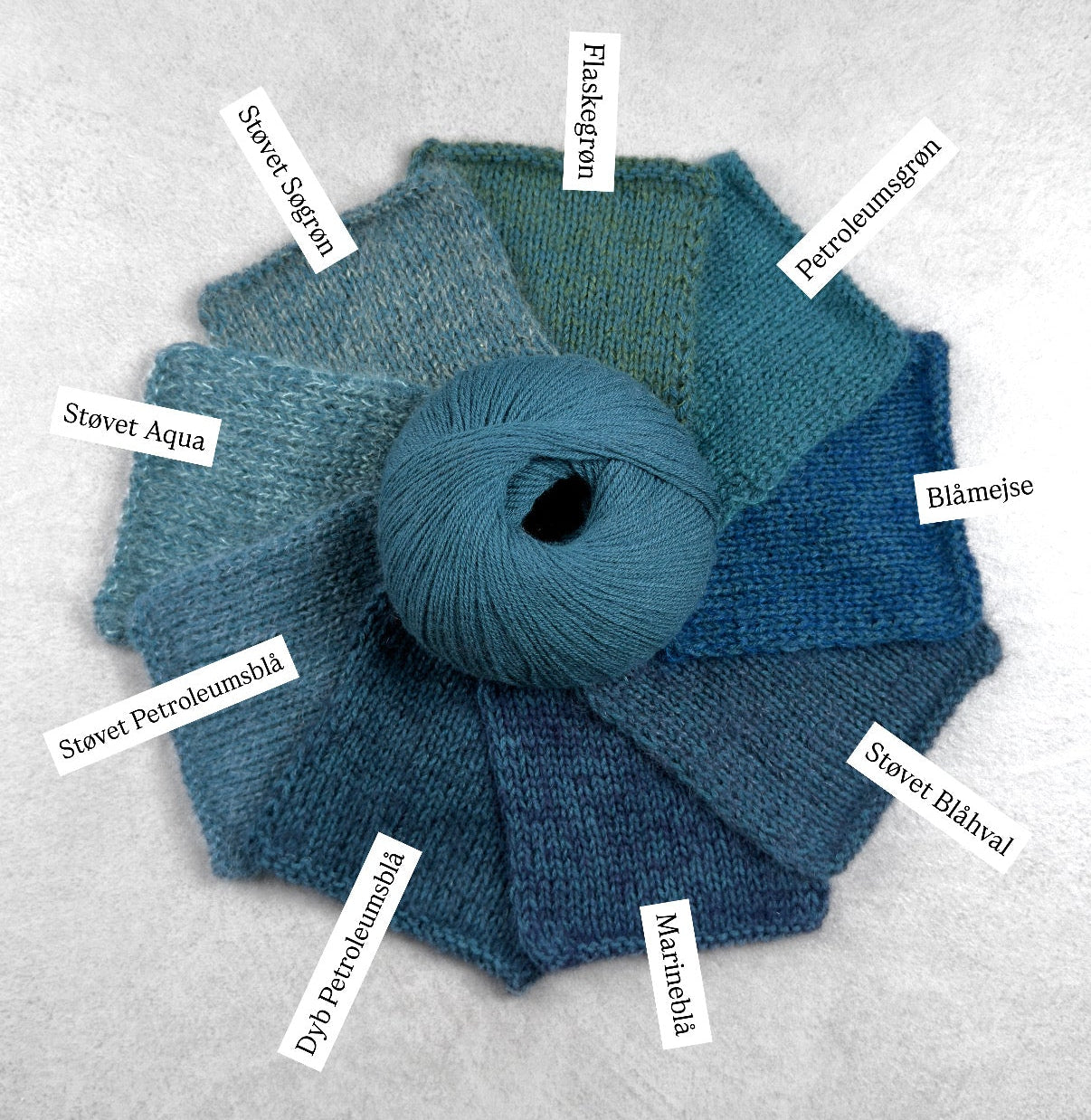 Knitting for Olive Merino - Petroleumsgrøn