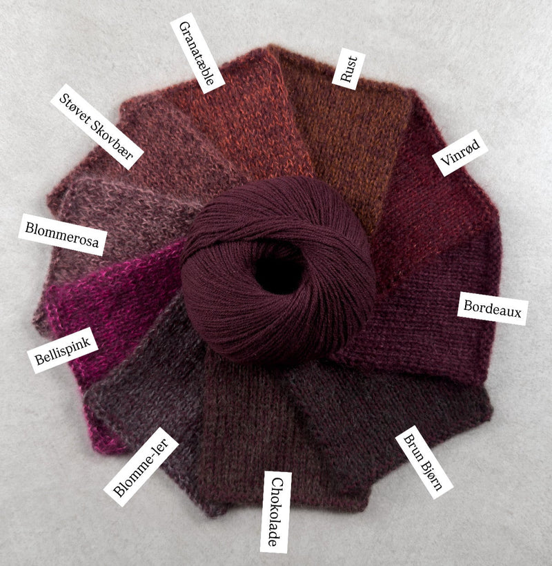 Knitting for Olive Merino - Bordeaux