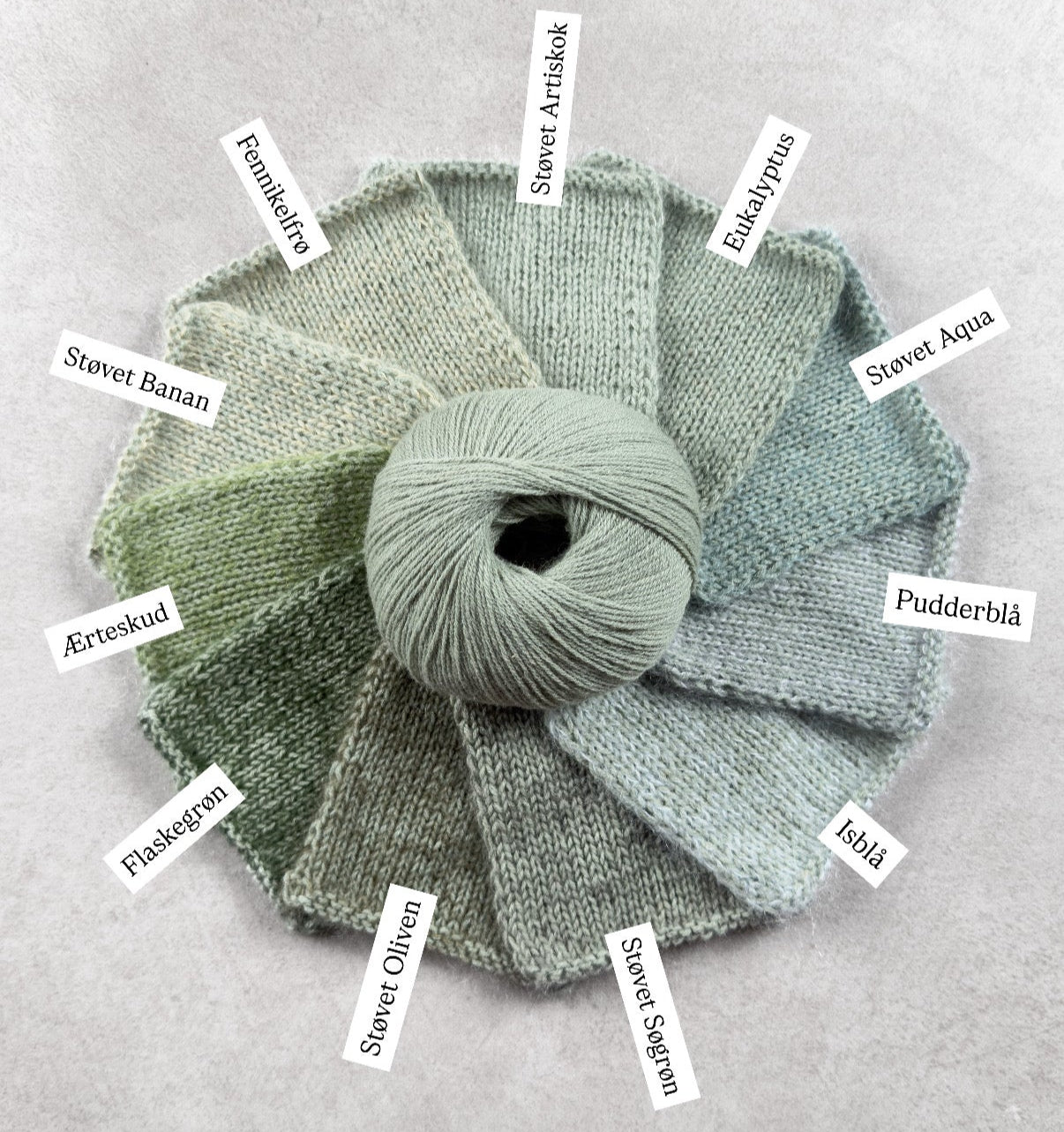 Knitting for Olive Merino - Støvet Artiskok