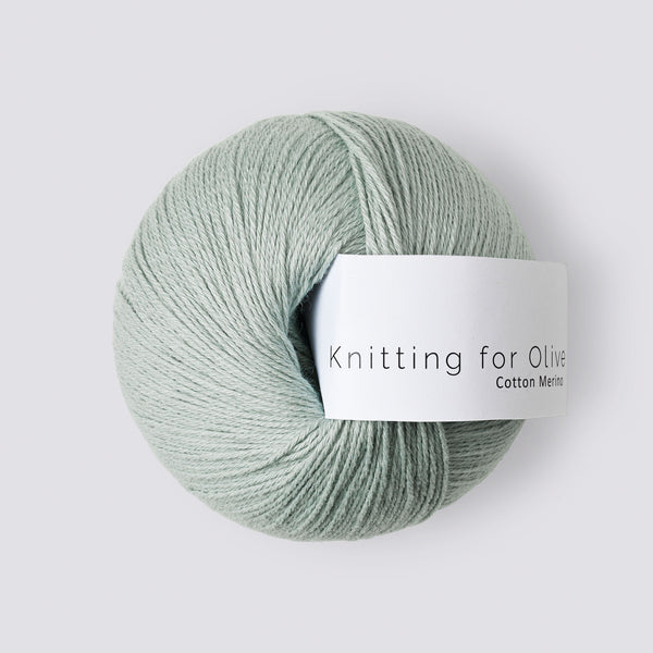 Knitting for Olive Cotton Merino - Lys Mint