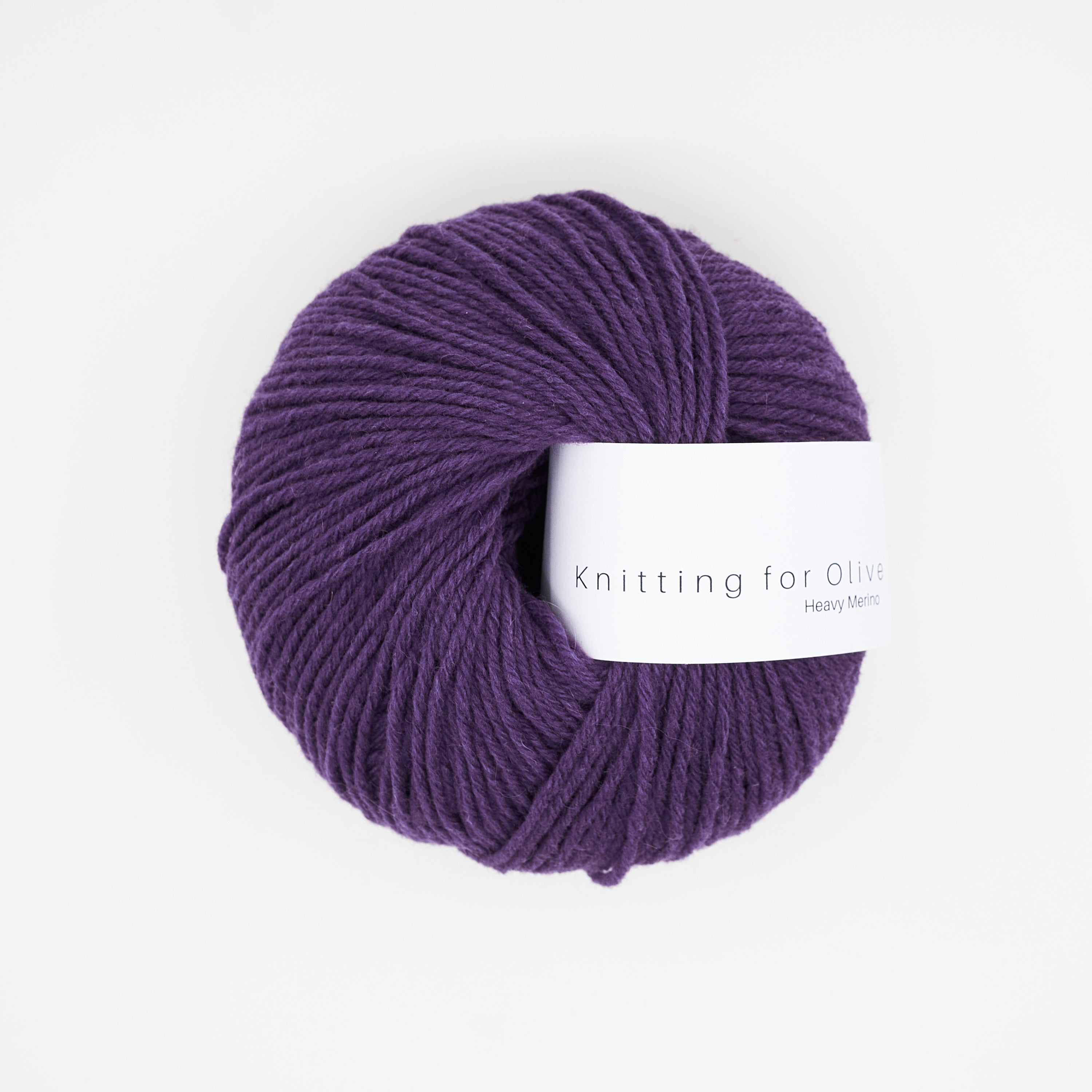 Knitting for Olive HEAVY Merino - Blomme