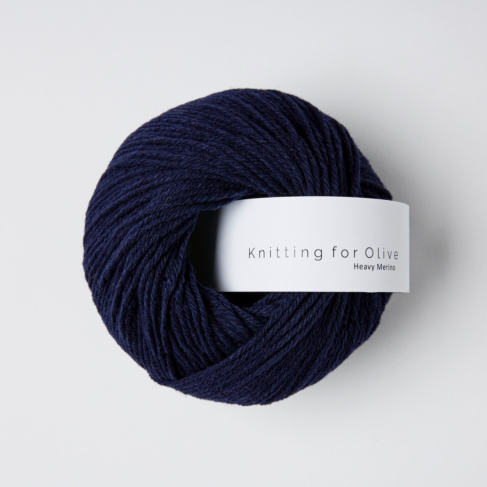 Knitting for Olive HEAVY Merino - Marineblå