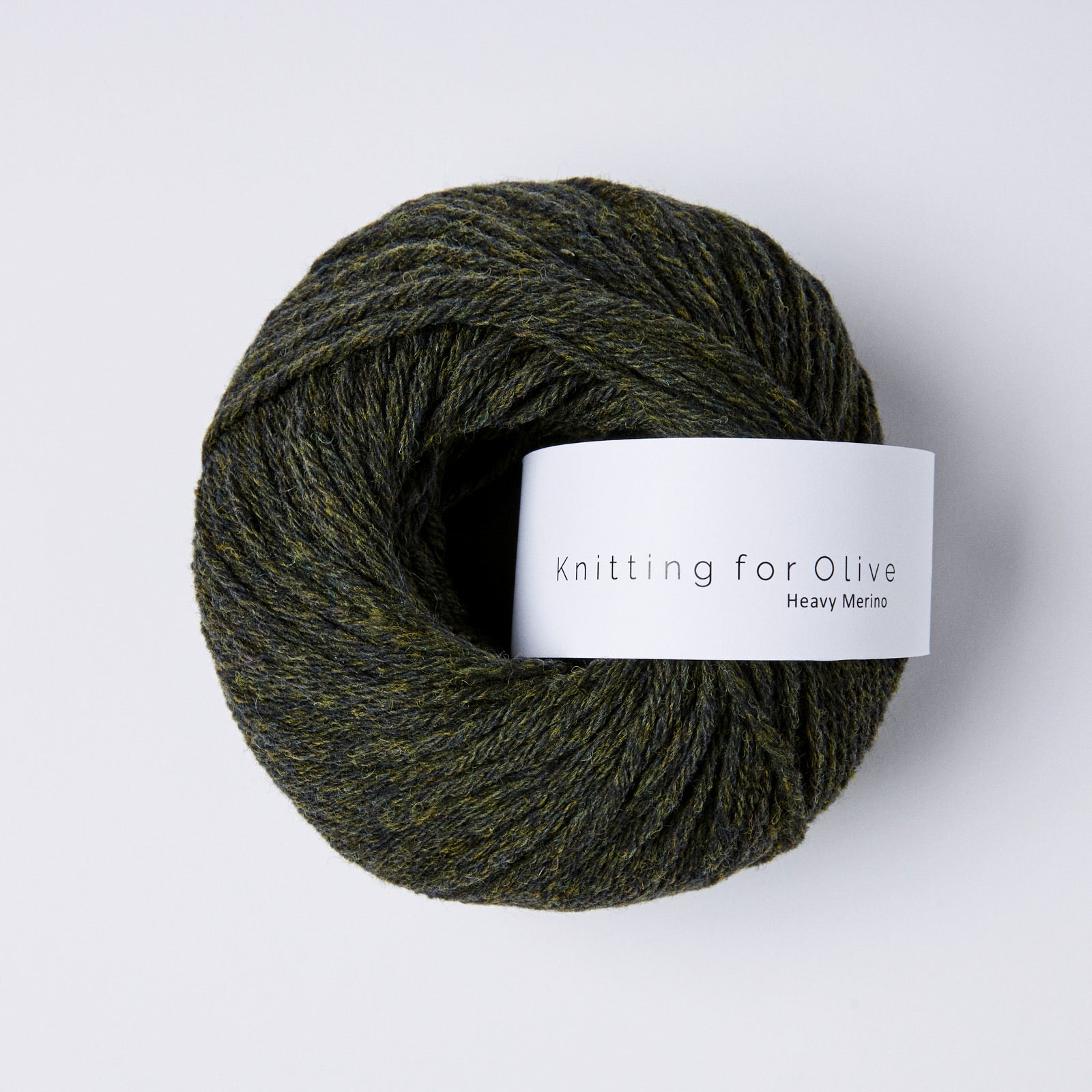 Knitting for Olive HEAVY Merino - Skifergrøn