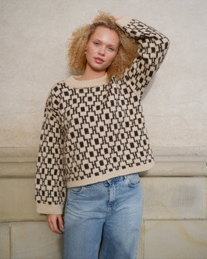 Mosaik Sweater - Dansk