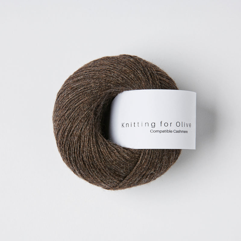Knitting for Olive Compatible Cashmere - Brun Bjørn