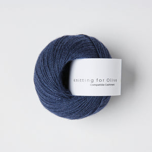 Knitting for Olive Compatible Cashmere - Marineblå