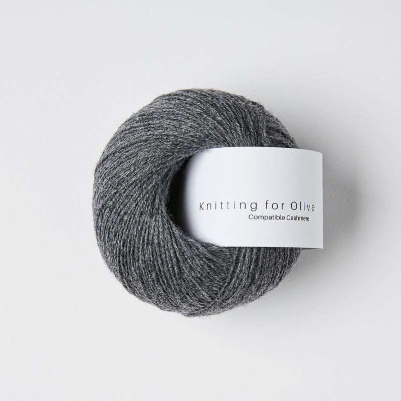 Knitting for Olive Compatible Cashmere - Skifergrå