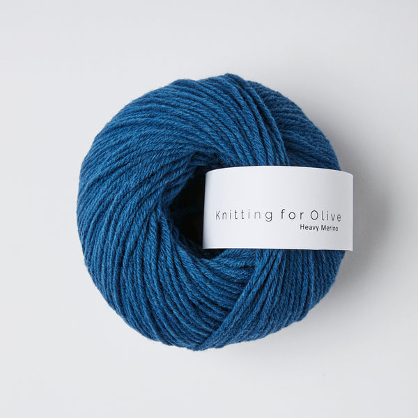 Knitting for Olive HEAVY Merino - Blåmejse