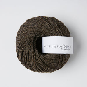Knitting for Olive HEAVY Merino -  Brun Bjørn